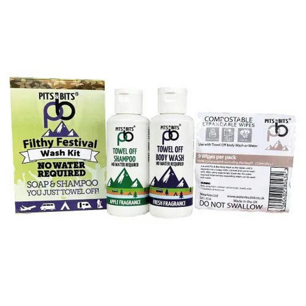 Pitsandbits Filthy Festival Wash Kit 100ml