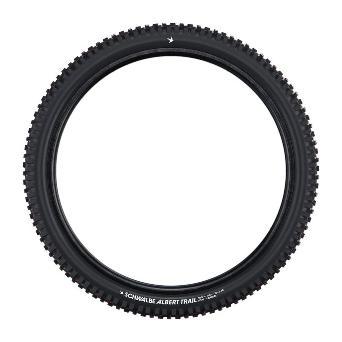 Schwalbe Albert Radial 29"x2.5" Gravity Pro UltraSoft MTB Tyre - Black