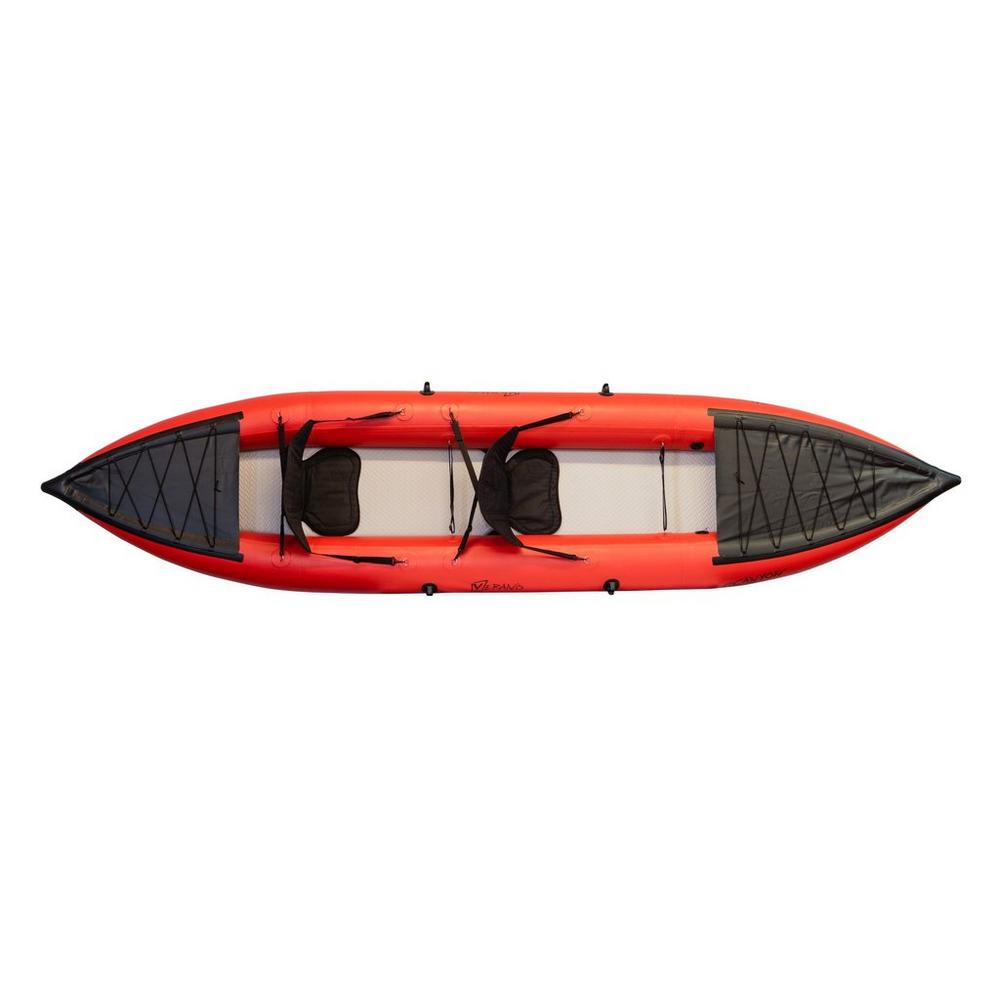 Verano Canyon Duo Inflatable Canoe - Red