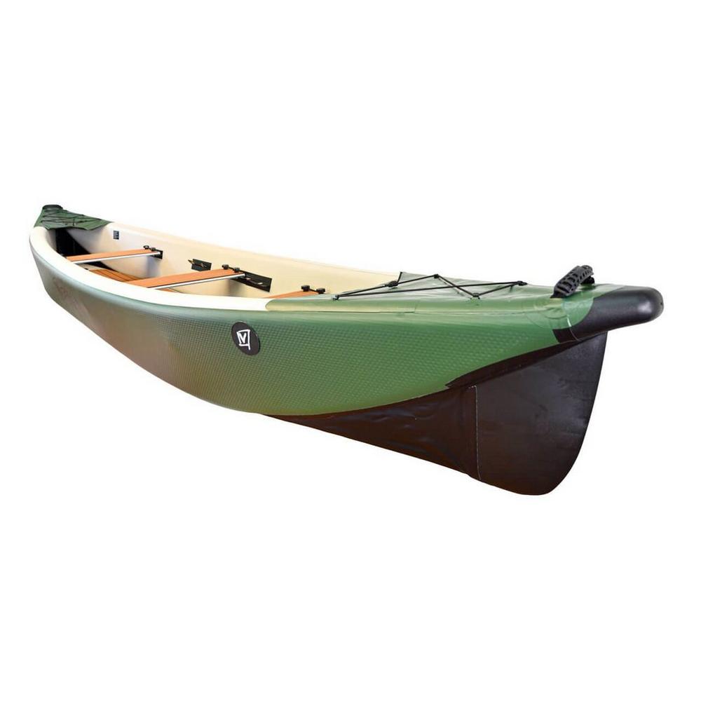 Verano CanCan 16 Inflatable Canoe - Green