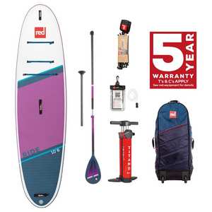 Ride 10'6" Inflatable SUP Package + Carbon 50 Nylon Paddle - Purple
