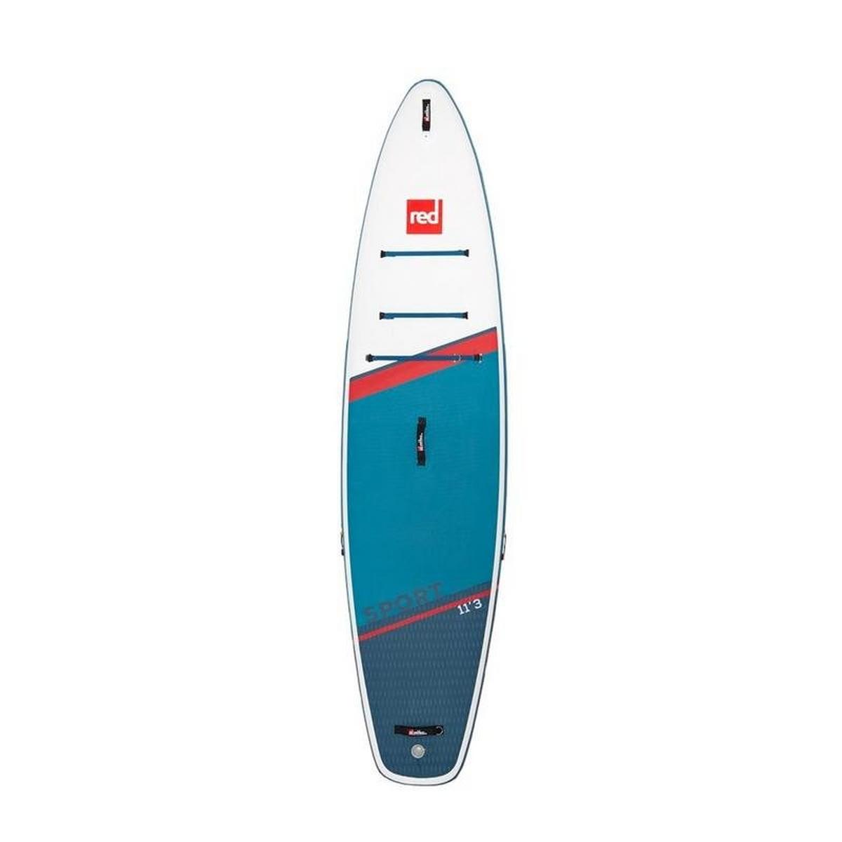 Red Equipment Sport 11ft 3in SUP Pack (Hybrid Tough Paddle) - Blue