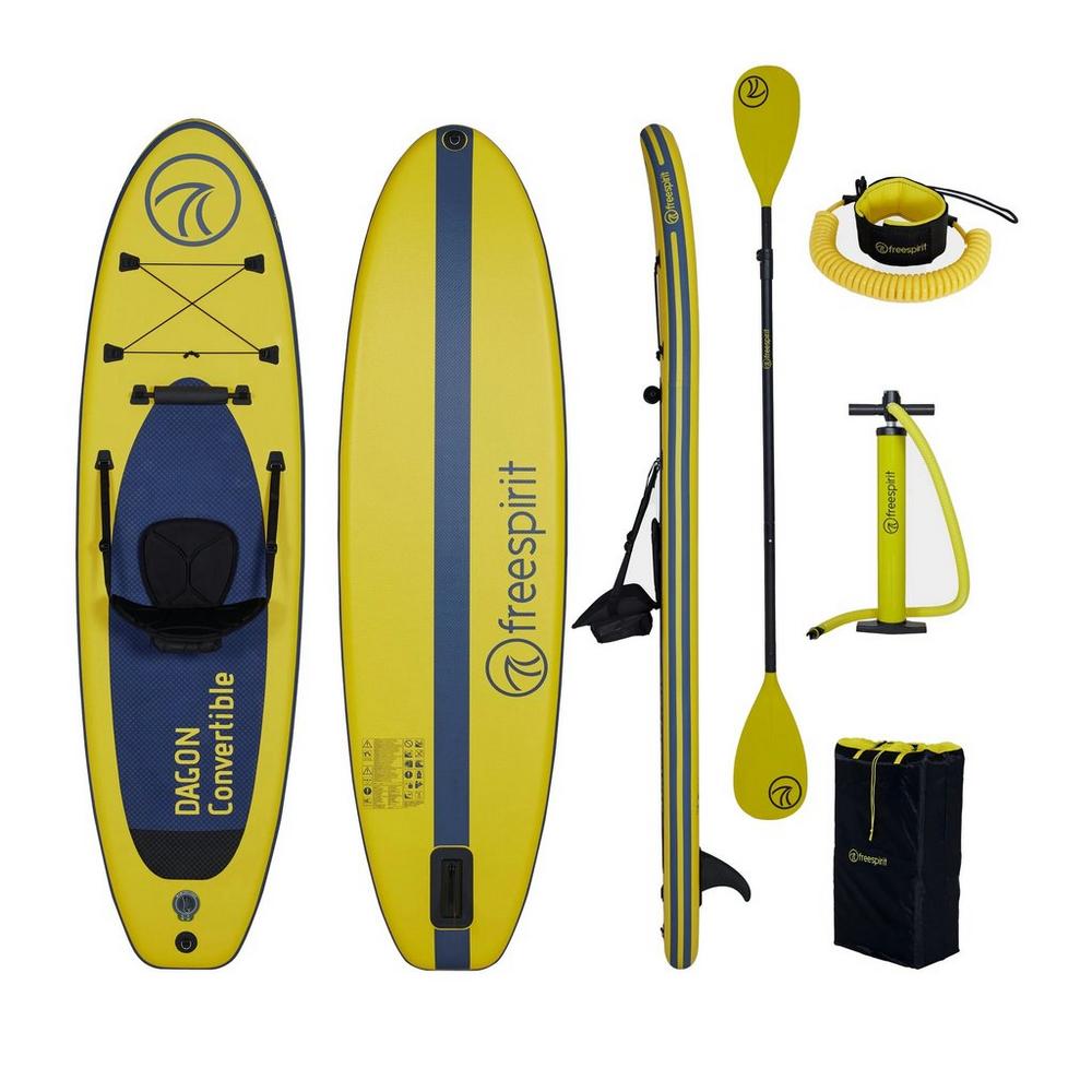 Freespirit Dagon 10ft Inflatable Stand-up Paddle Board Package