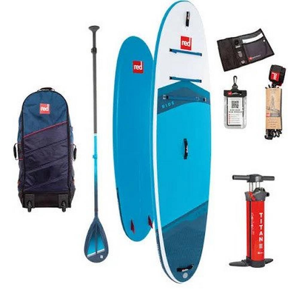 Red Equipment Ride 10ft6 SUP Package Hybrid Tough - Blue