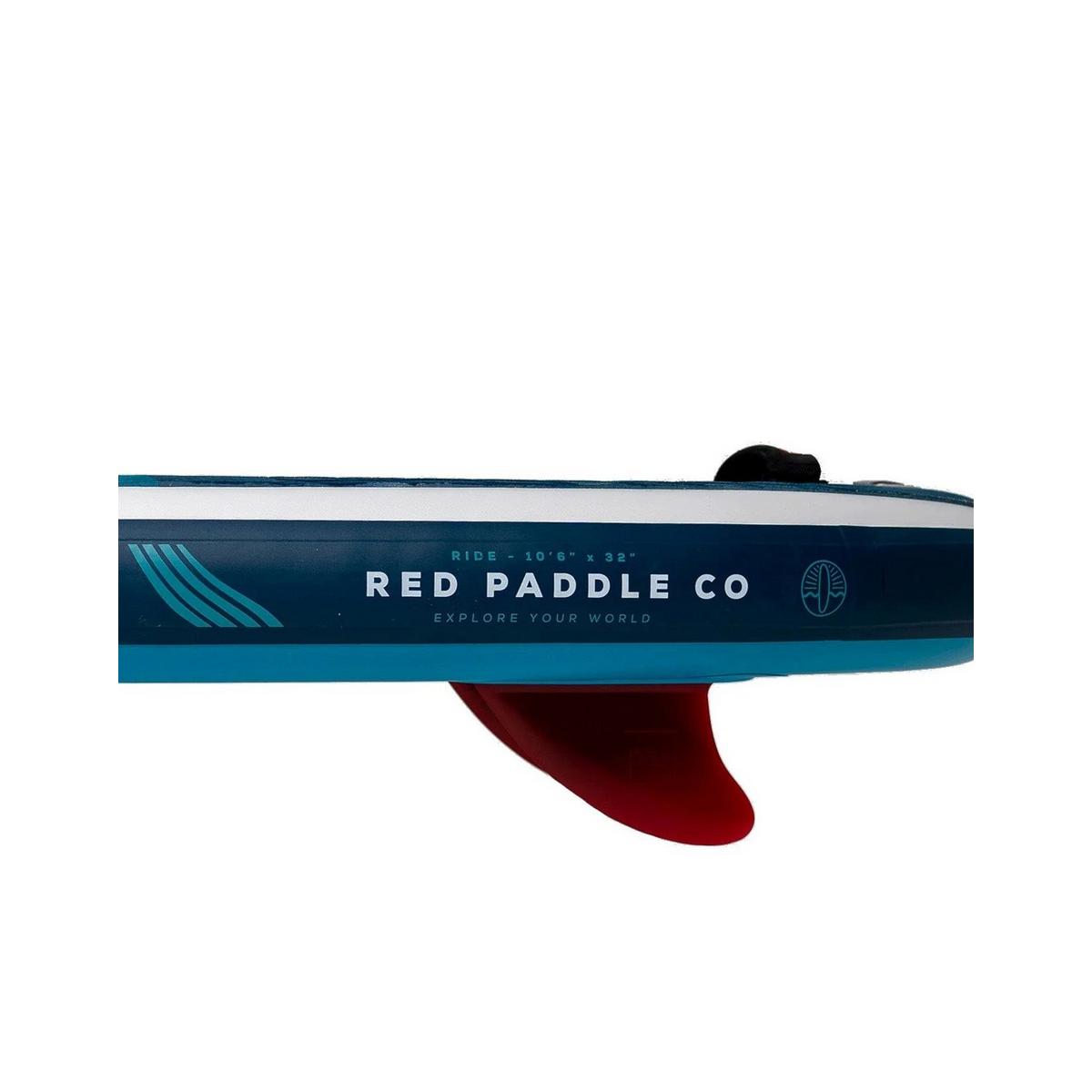 Red Paddle Ride 10ft 6in MSL Inflatable Paddle Board Package - Blue