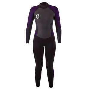 Women's GForce 3mm Wetsuit - Black/Mulberry