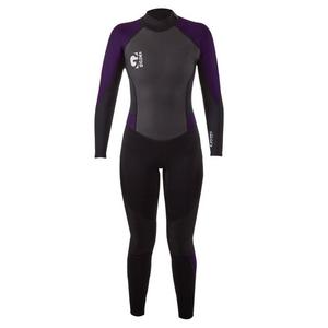  Women's GForce 3mm Wetsuit - Black/Mulberry