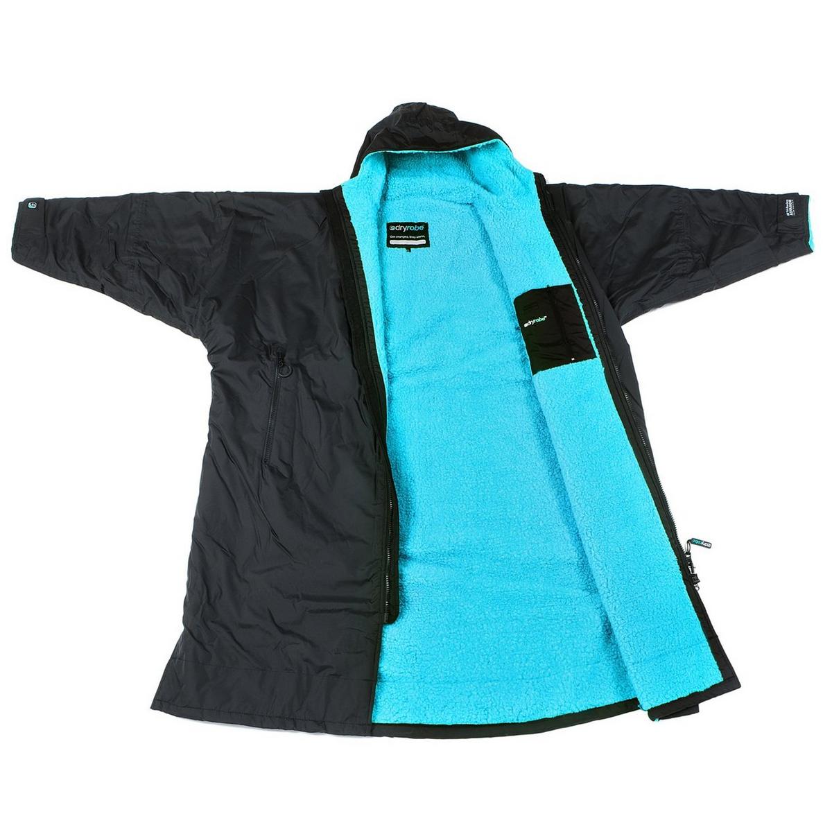 Dry Robe Advance Long Sleeve - Black/Blue