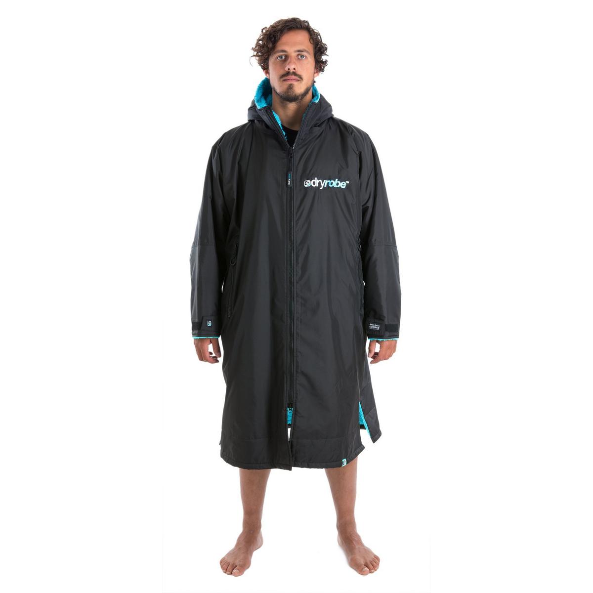 Dry Robe Advance Long Sleeve - Black/Blue