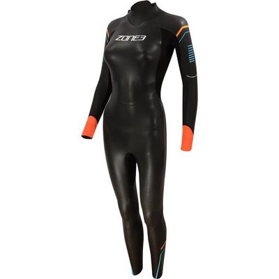 Zone3 Women's Aspect Wetsuit - Black/Blue/Orange