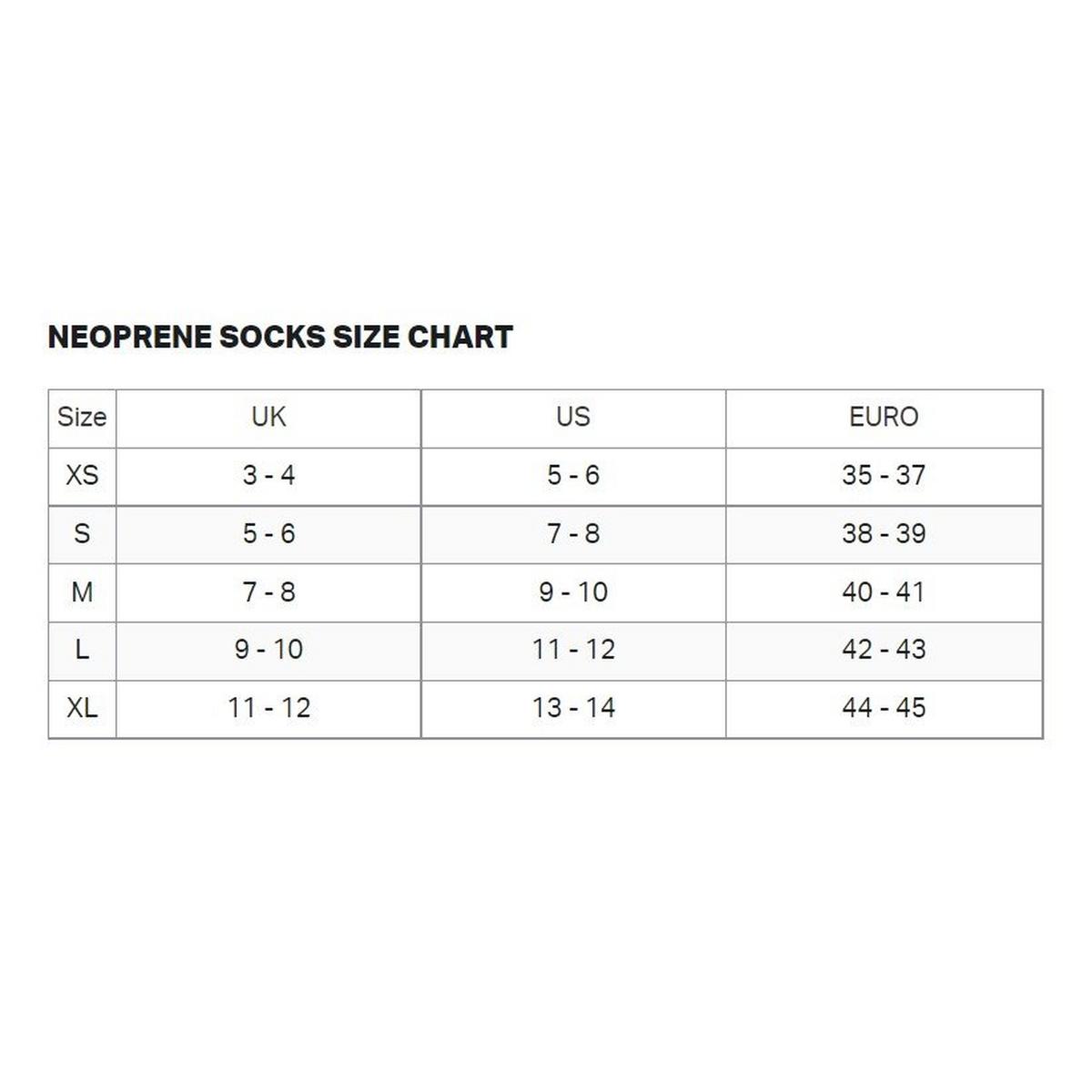 Zone3 Neoprene Heat Tech Swim Socks - Black