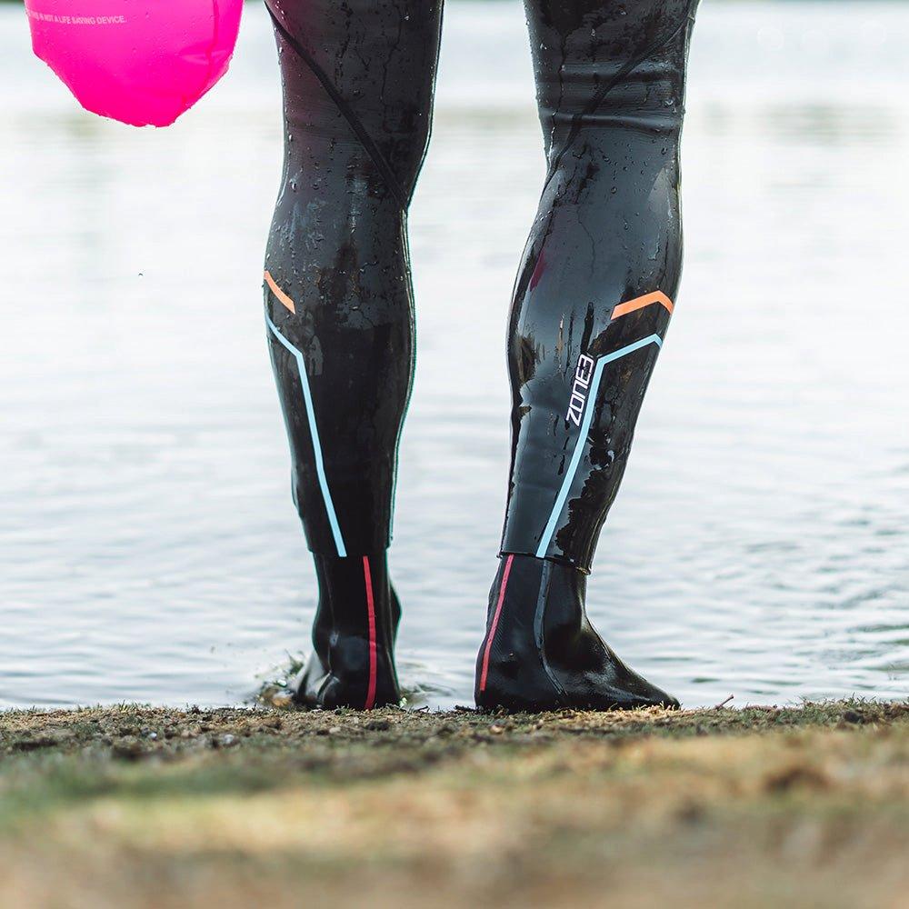 Zone3 Neoprene Heat Tech Swim Socks, Watersports