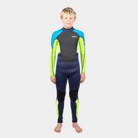  Kids Response 3/2mm Wetsuit - Navy/Lime