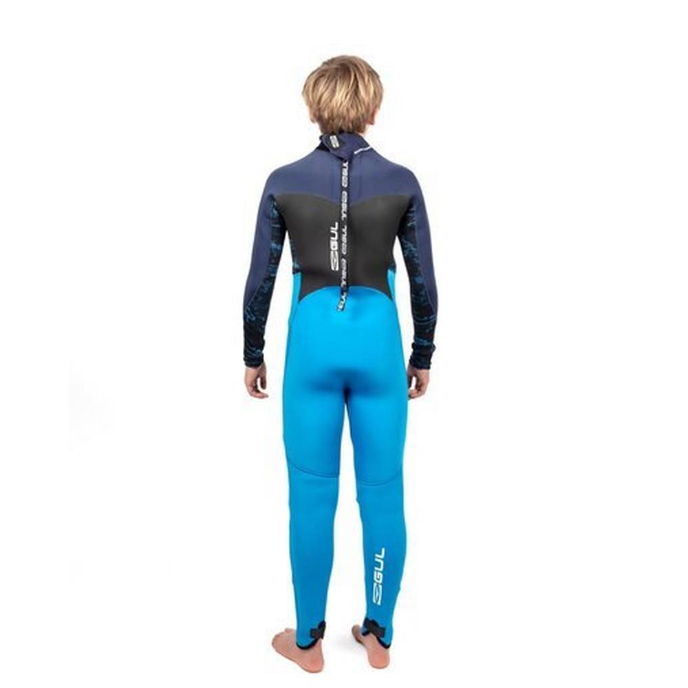 Gul Kid's Repsonse 5-3MM Wetsuit - Blue Easter/Navy