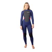  Women's Response Flatlock 3/2mm Wetsuit - Navy