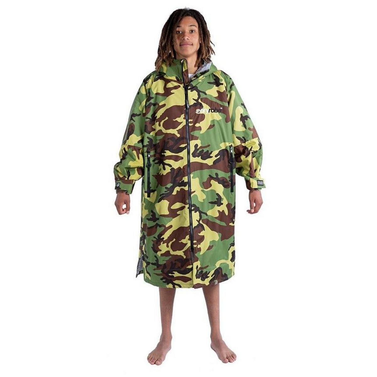 Dry Robe Advance Long Sleeve - Camo Grey