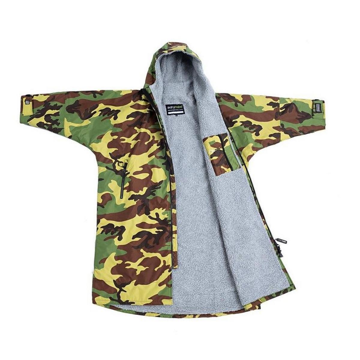 Dry Robe Advance Long Sleeve - Camo Grey