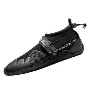 Unisex 3mm Strapped Power Slipper - Black