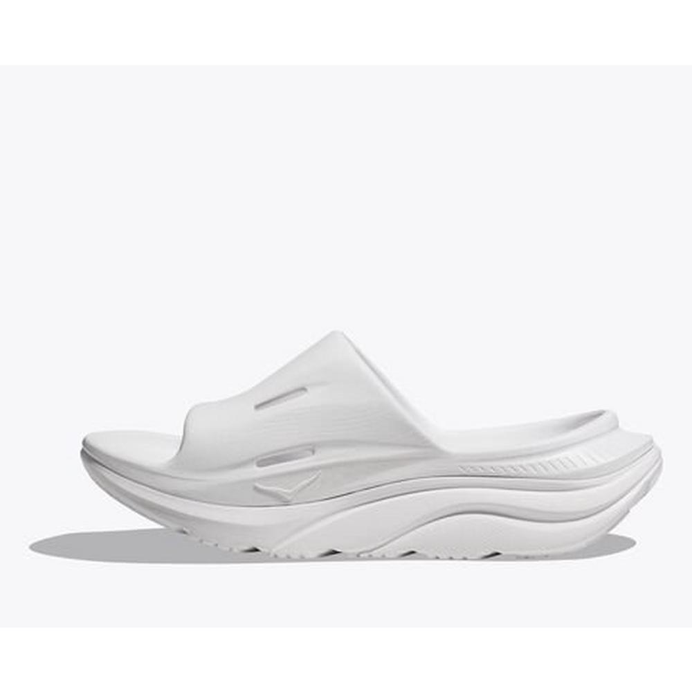 Hoka Ora Recovery Slide - White