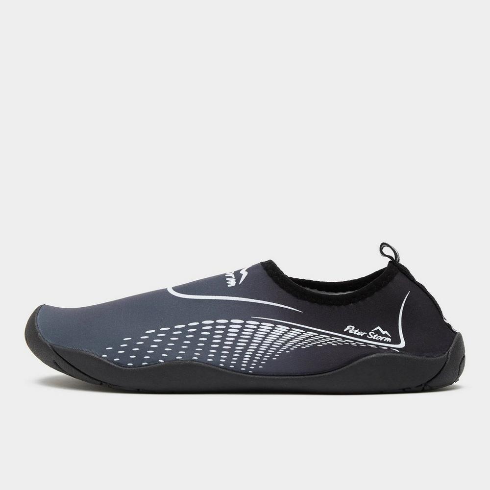 Peter Storm Men?s Newquay Aqua Water Shoes - Black