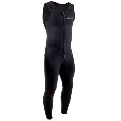 Gul Men's Response 3mm LongJohn Wetsuit - Black