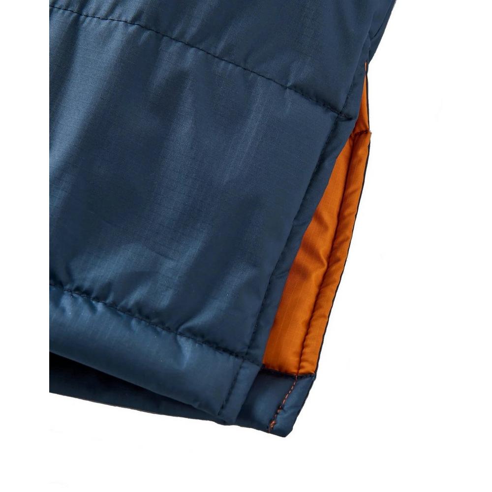 Passenger Unisex Waves Sherpa Lined Changing Robe - Orange/Blue