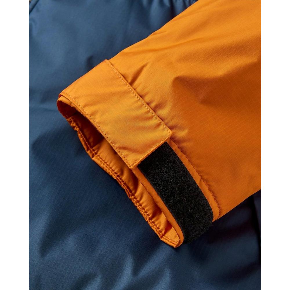 Passenger Unisex Waves Sherpa Lined Changing Robe - Orange/Blue