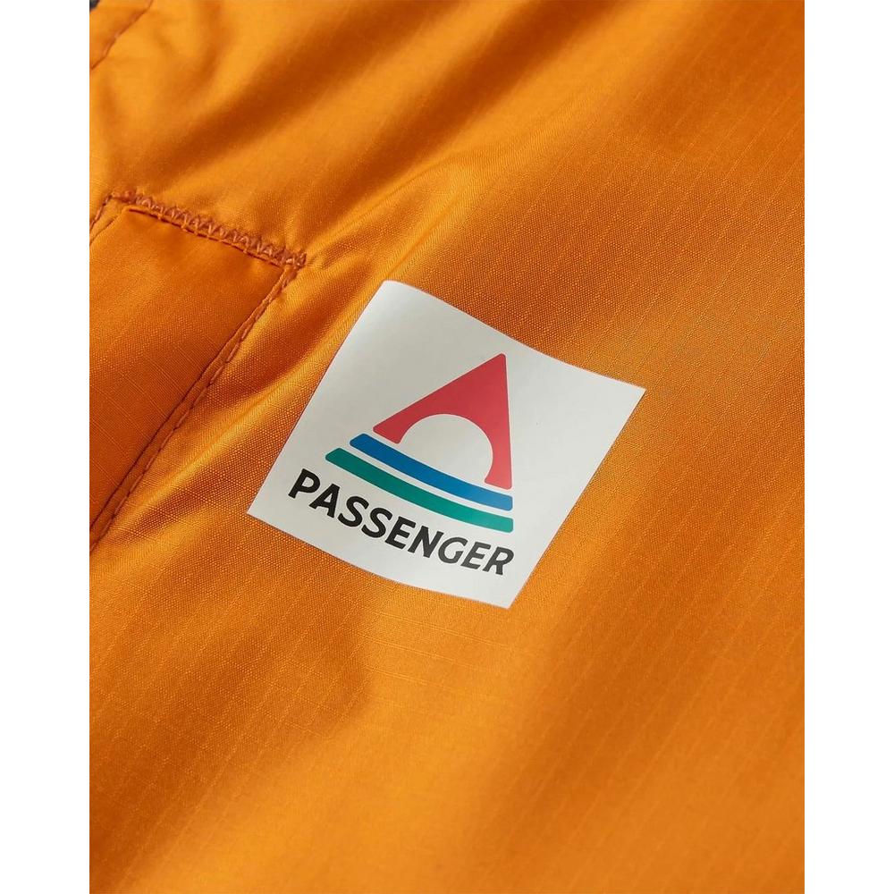 Passenger Unisex Waves Sherpa Lined Changing Robe - Orange/Blue