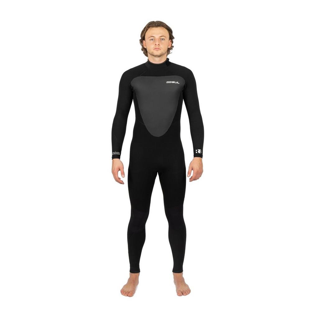Gul Men's Response 5/3mm Steamer Wetsuit - Black