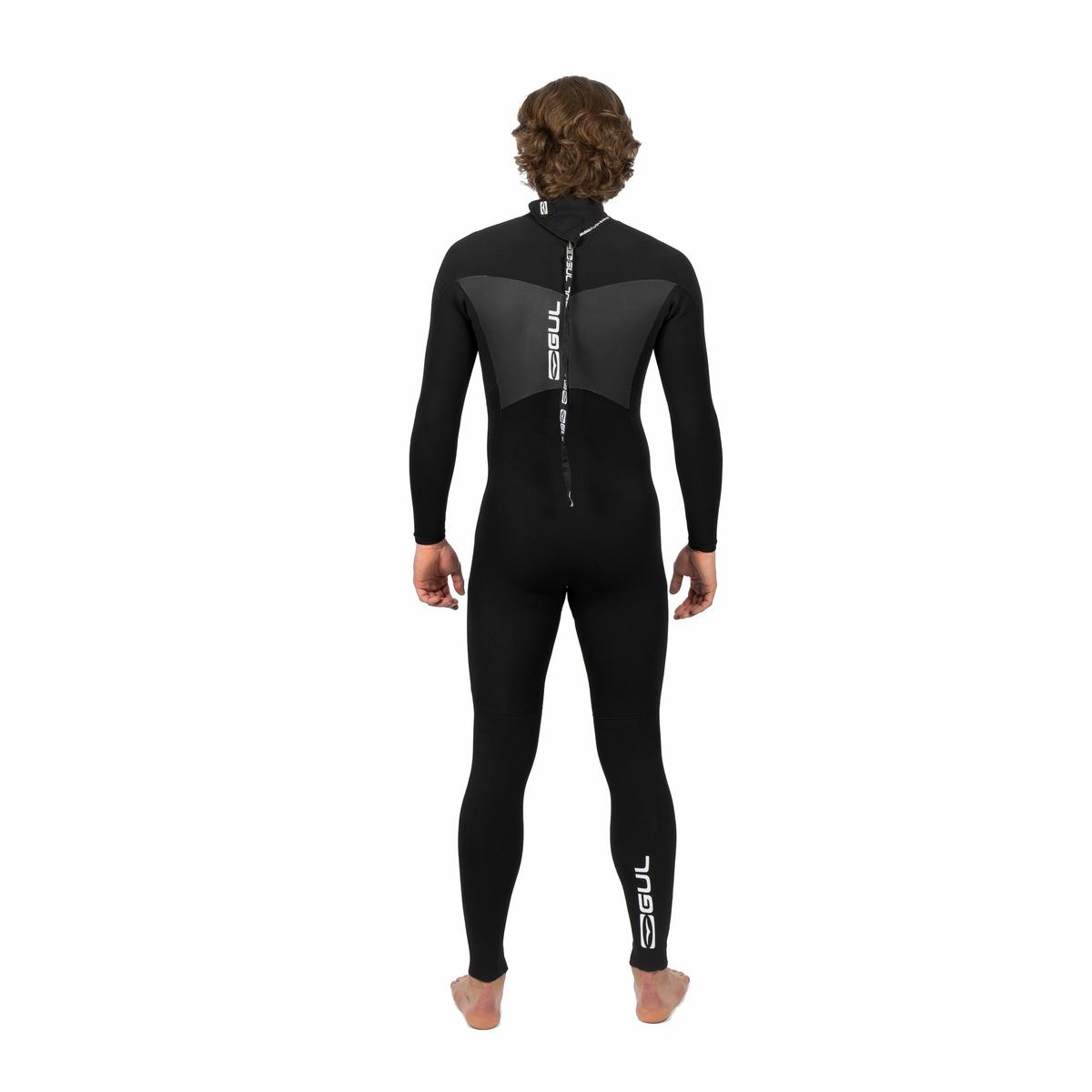 Gul Men's Response 5/3mm Steamer Wetsuit - Black