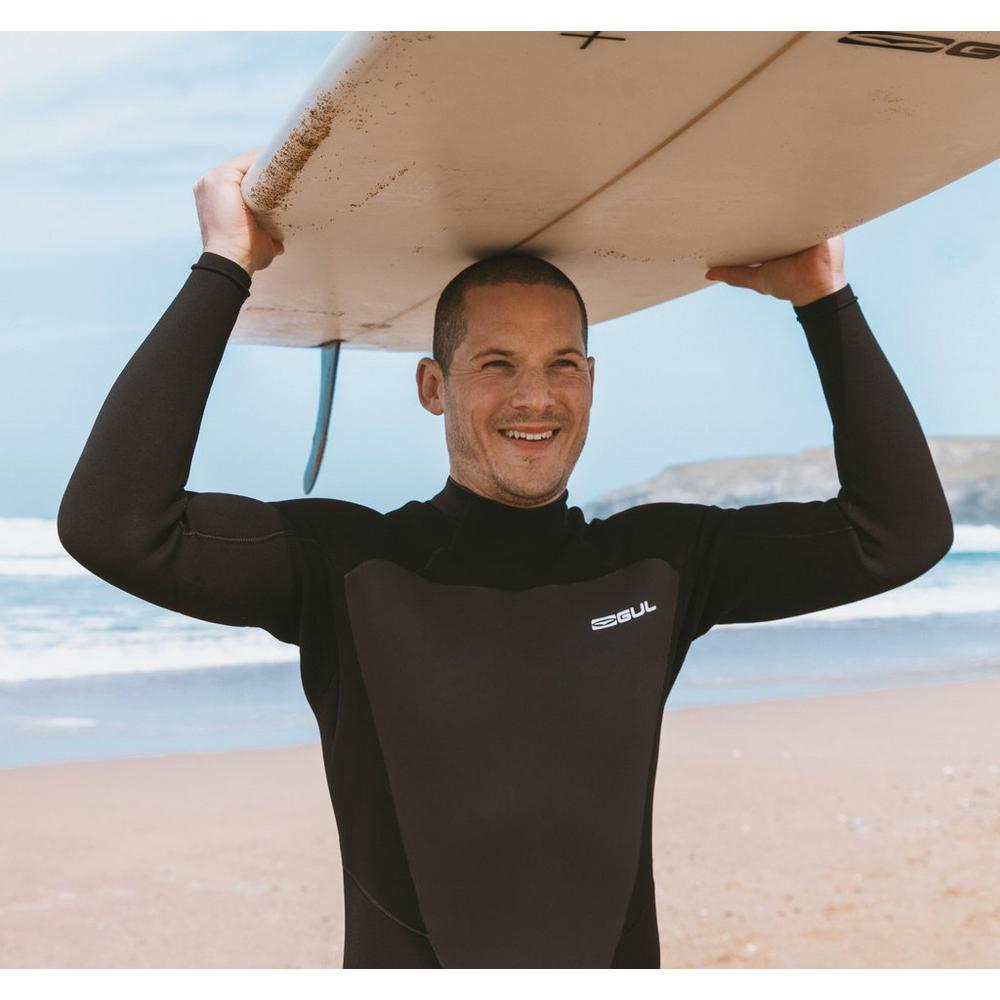 Gul Men's Response 5/3mm Steamer Wetsuit - Black