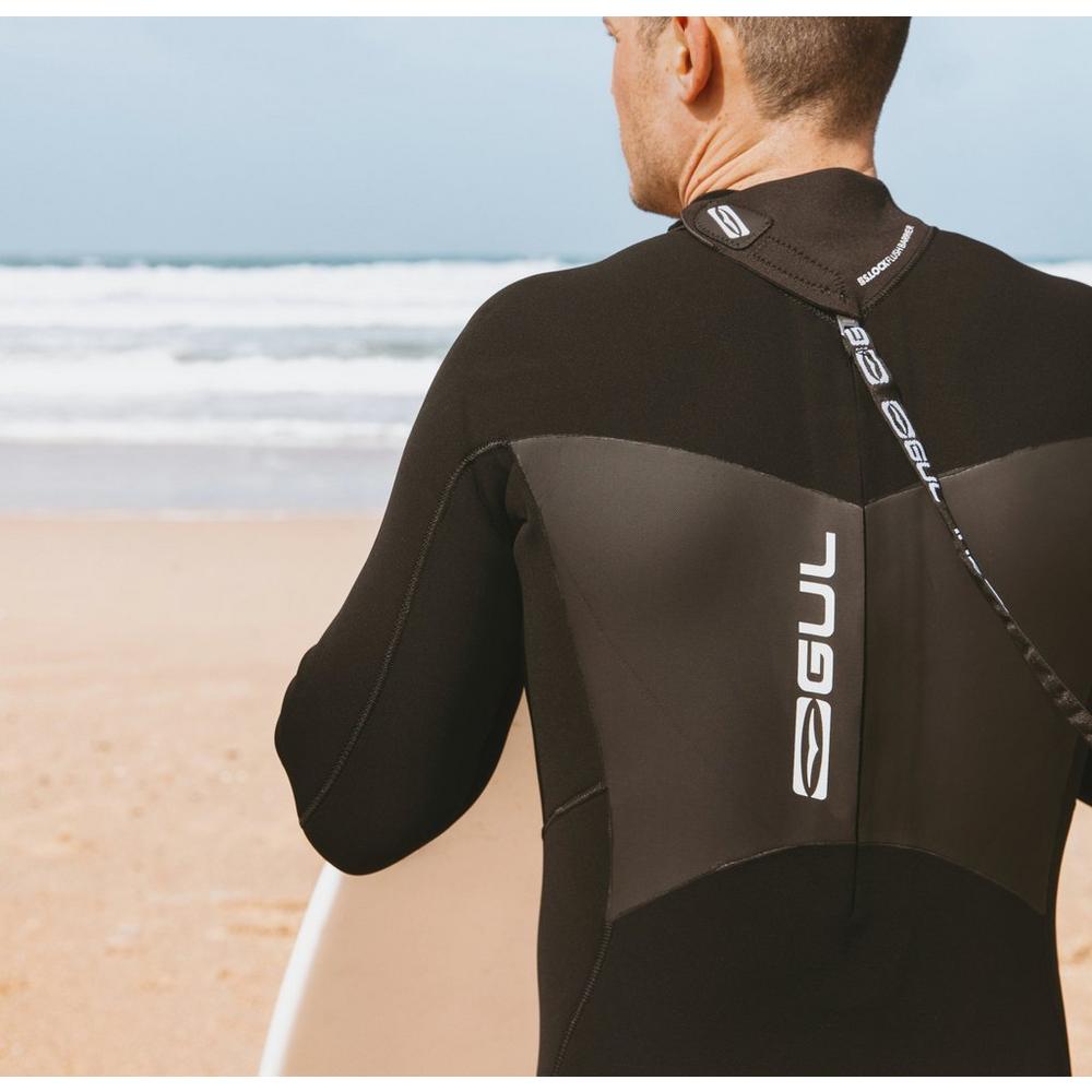 Gul Men's Response 5/3mm Steamer Wetsuit - Black