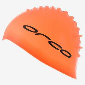 Silicone Swim Cap - Orange
