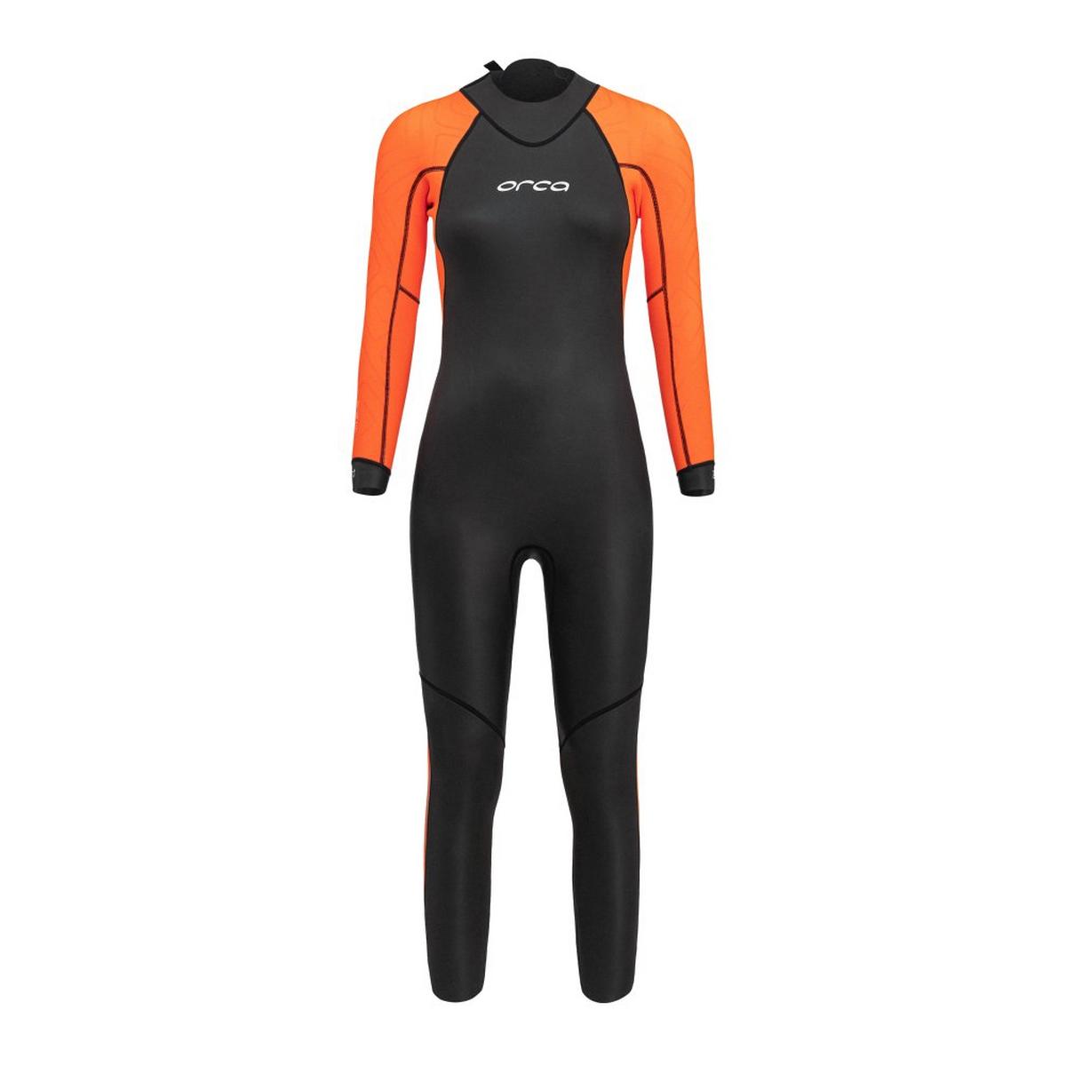 Orca Women's Vitalis Hi-Vis Openwater Swim Wetsuit - Orange