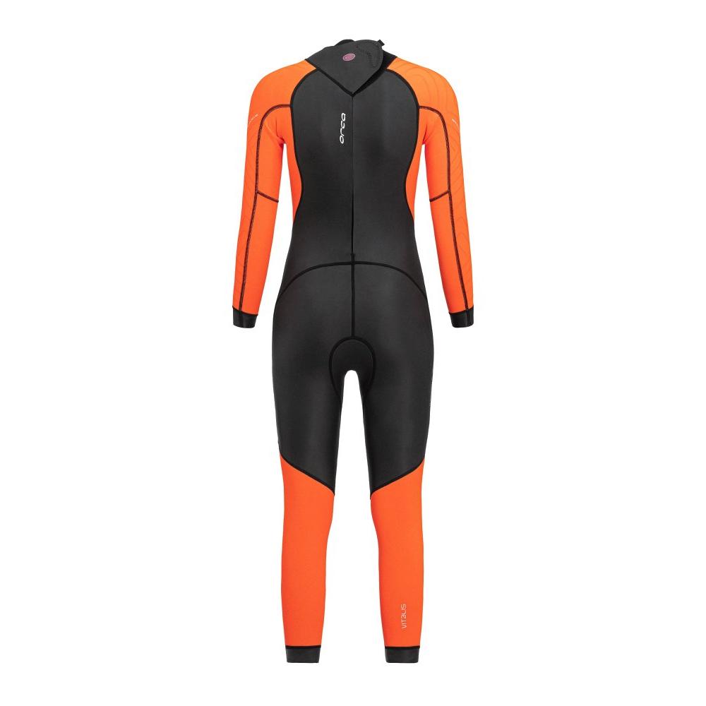 Orca Women's Vitalis Hi-Vis Openwater Swim Wetsuit - Orange
