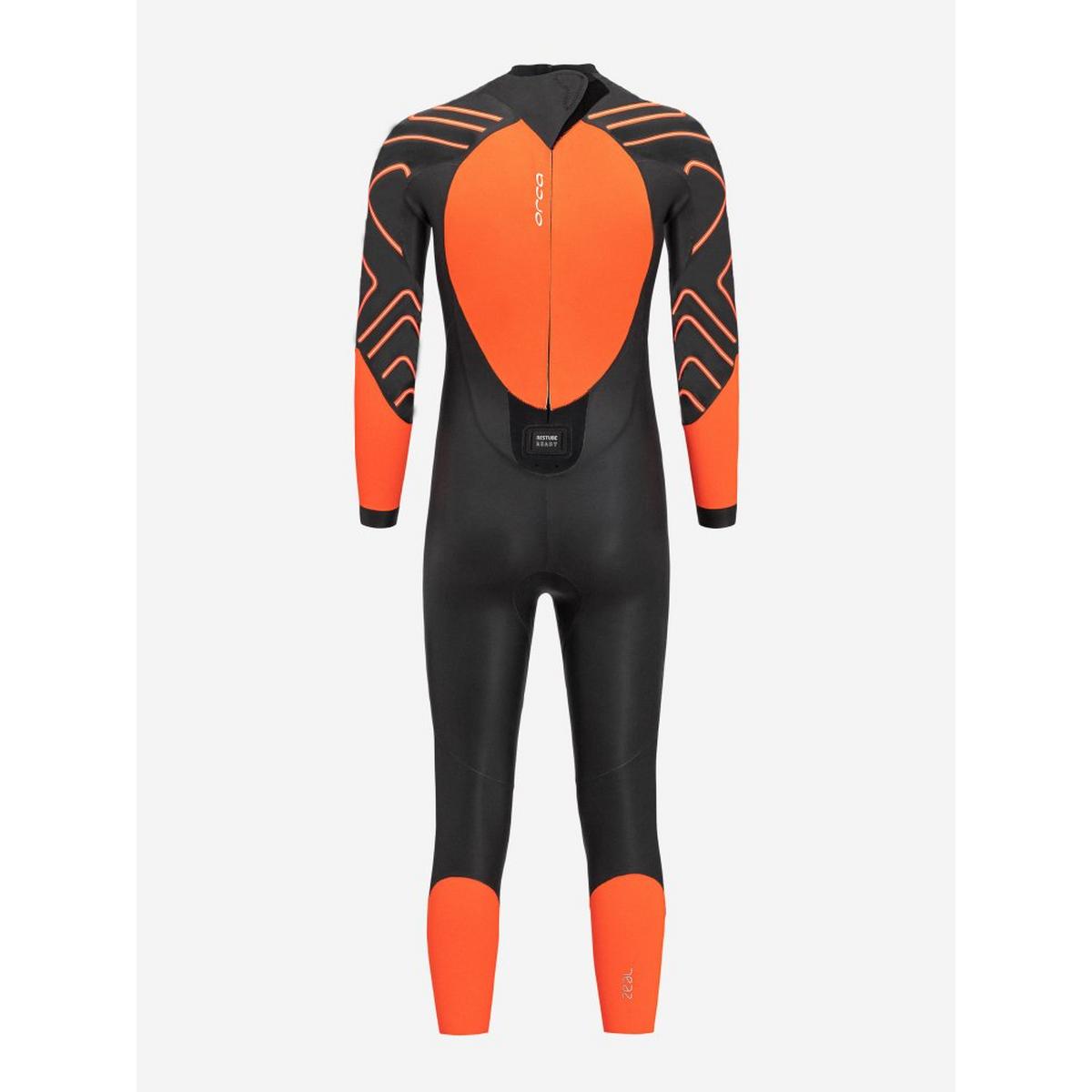 Orca Men's Zeal Hi-Vis Openwater Swim Wetsuit - Orange