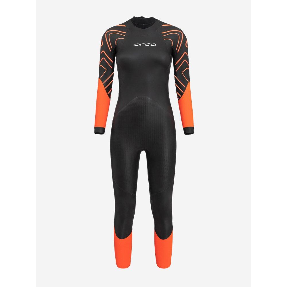 Orca Women's Zeal Hi-Vis Openwater Swim Wetsuit - Orange