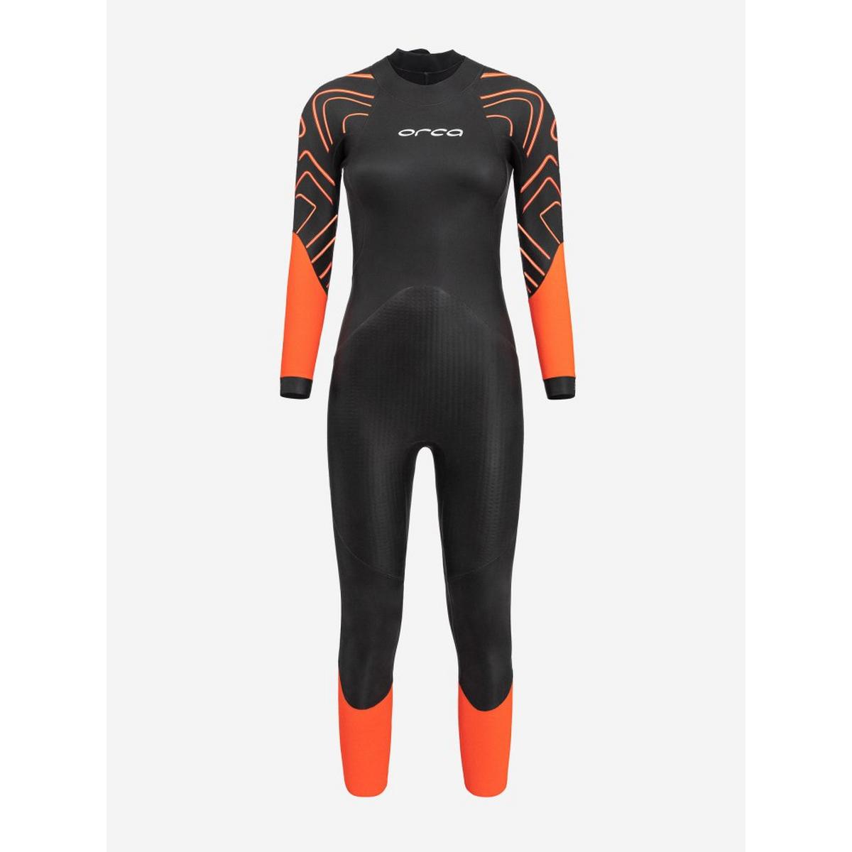 Orca Women's Zeal Hi-Vis Openwater Swim Wetsuit - Orange