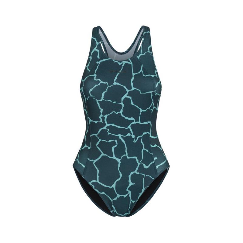 Women's One Piece Swimsuit - Green