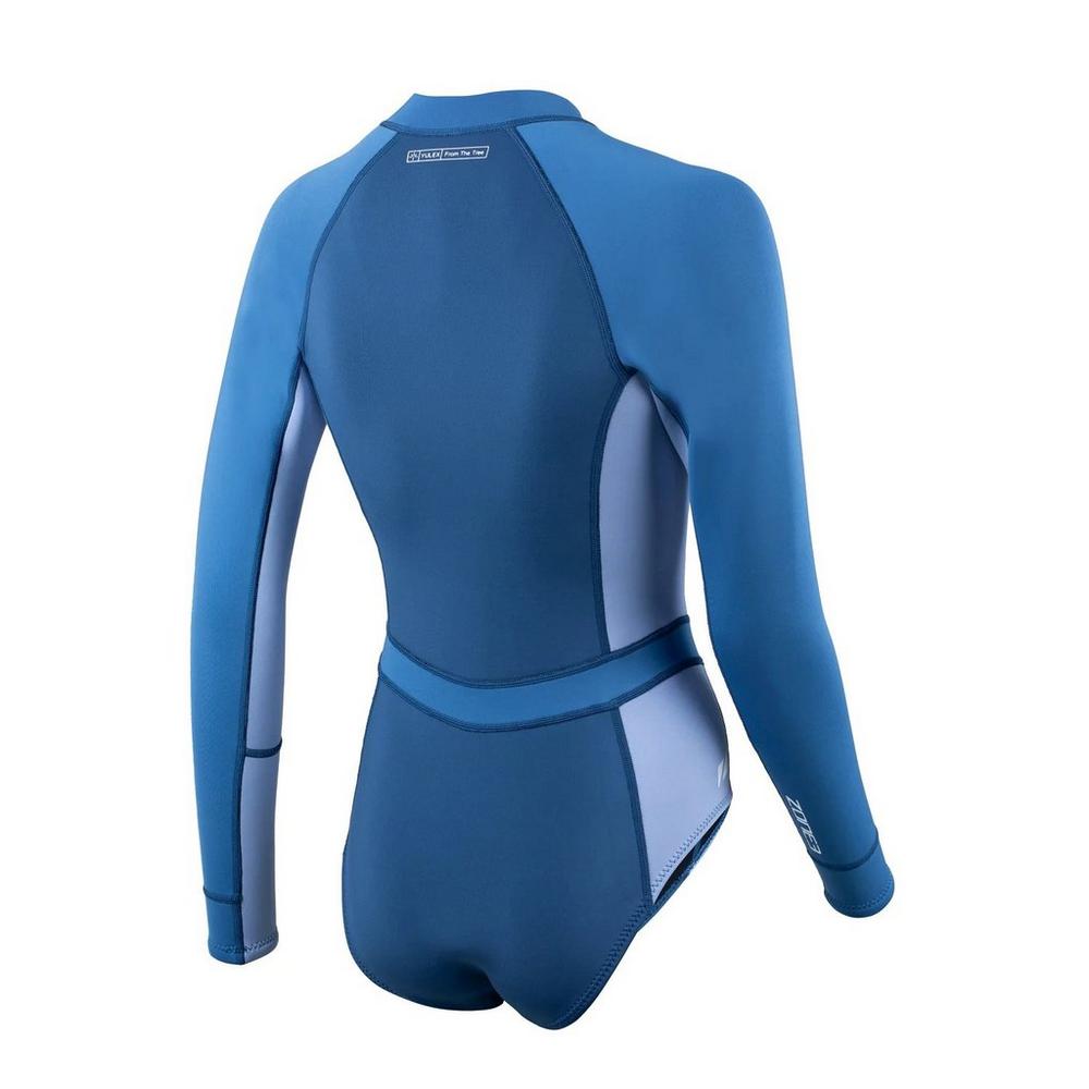 Zone3 Women's Yulex Long Sleeve Swimsuit - Blue
