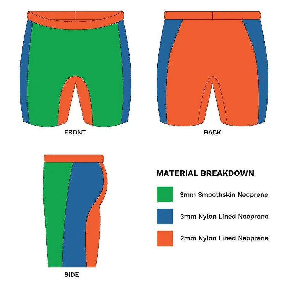 Zone3 Men's Buoyancy Short Active - Black