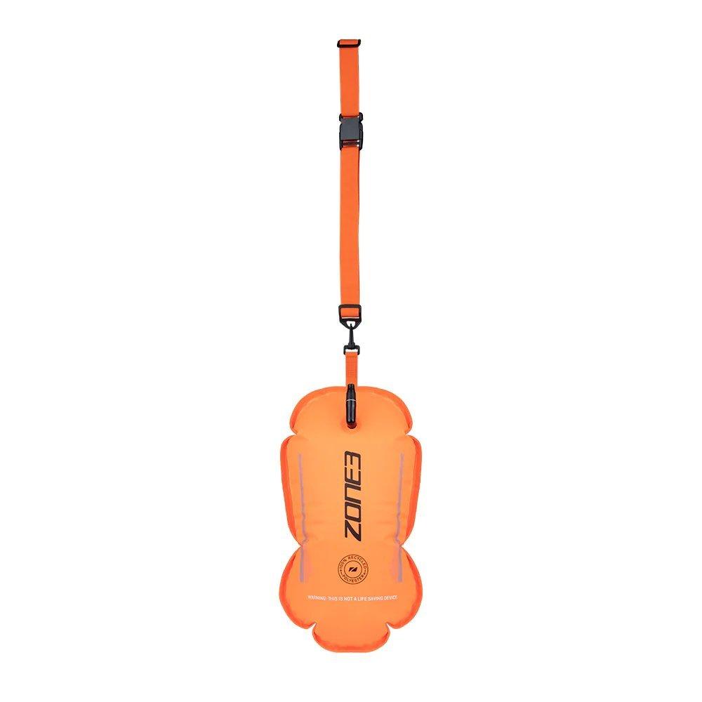 Zone3 Recycled Swim Safety Buoy/Tow Float - Orange