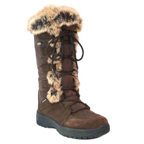 TECS Women's Waterproof Snow Boots - Felt Liner, Winter Boots For Cold Weather