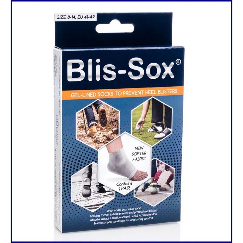 Blis-Sox® Blister Sock (UK 8-14) Grey Socks Tiso UK