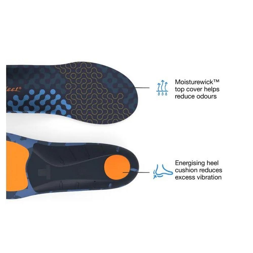 Superfeet Active Cushion Medium Arch Insoles