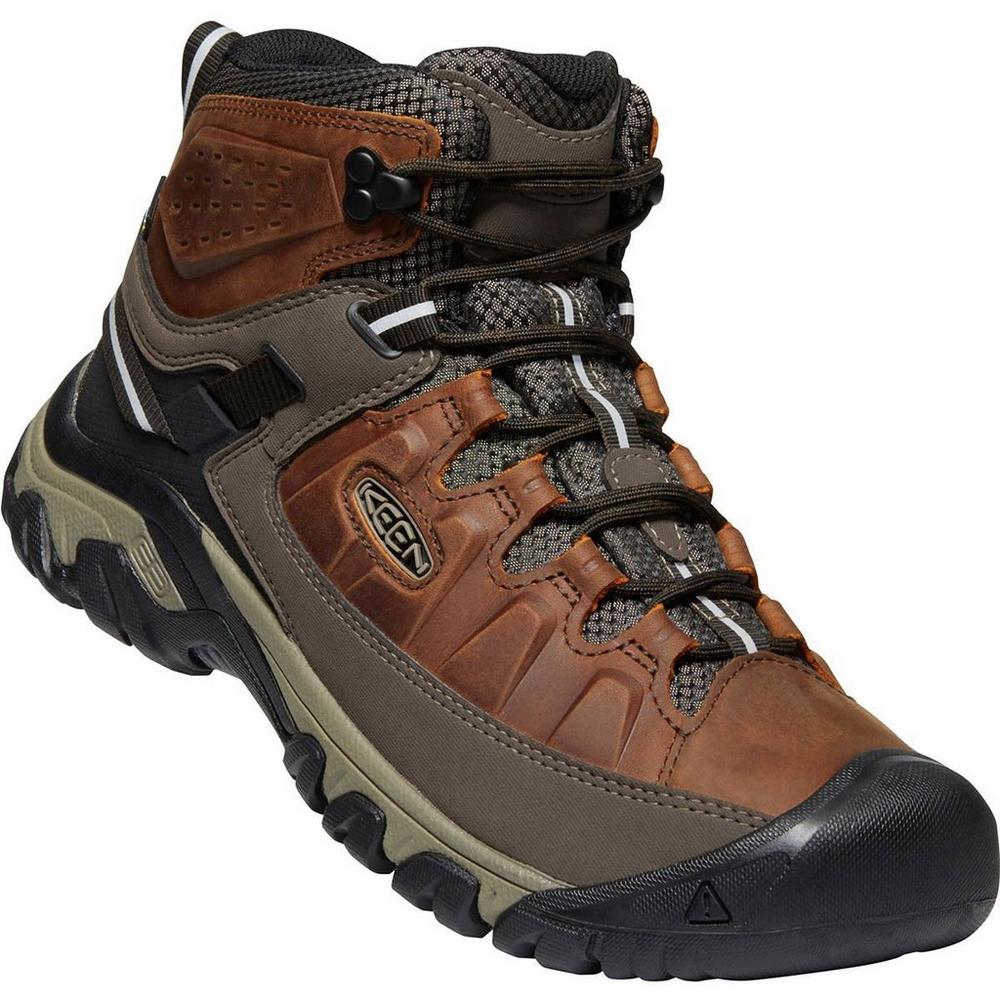 Keen Men's Targhee III Mid WP - Chestnut Mulch