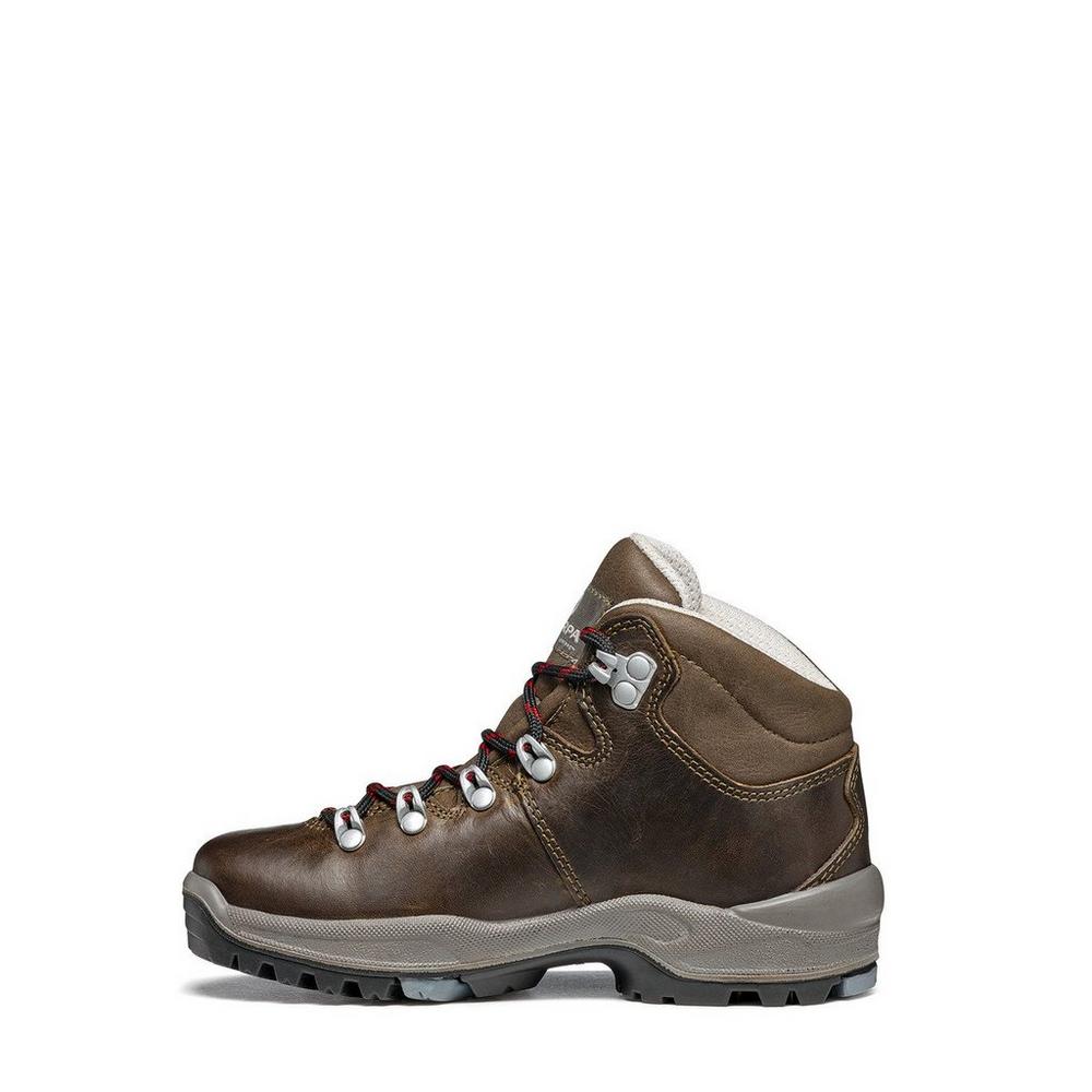 Scarpa Kid's Little Terra Walking Boots - Brown