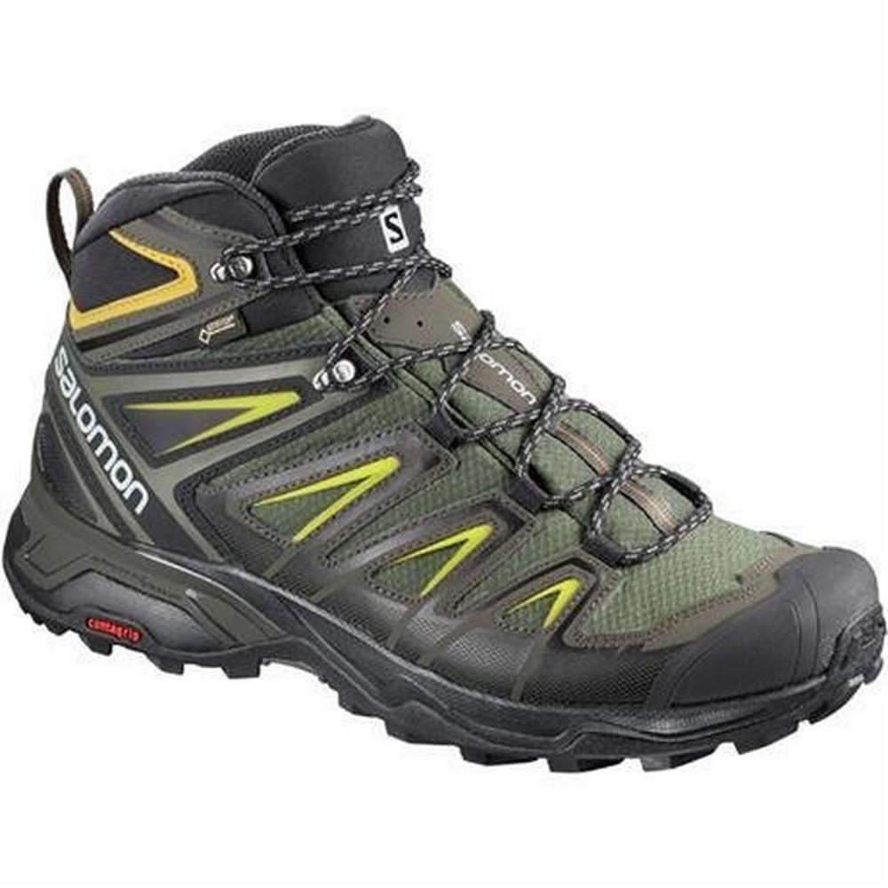 Salomon x ultra 3 sales mid gtx castor grey