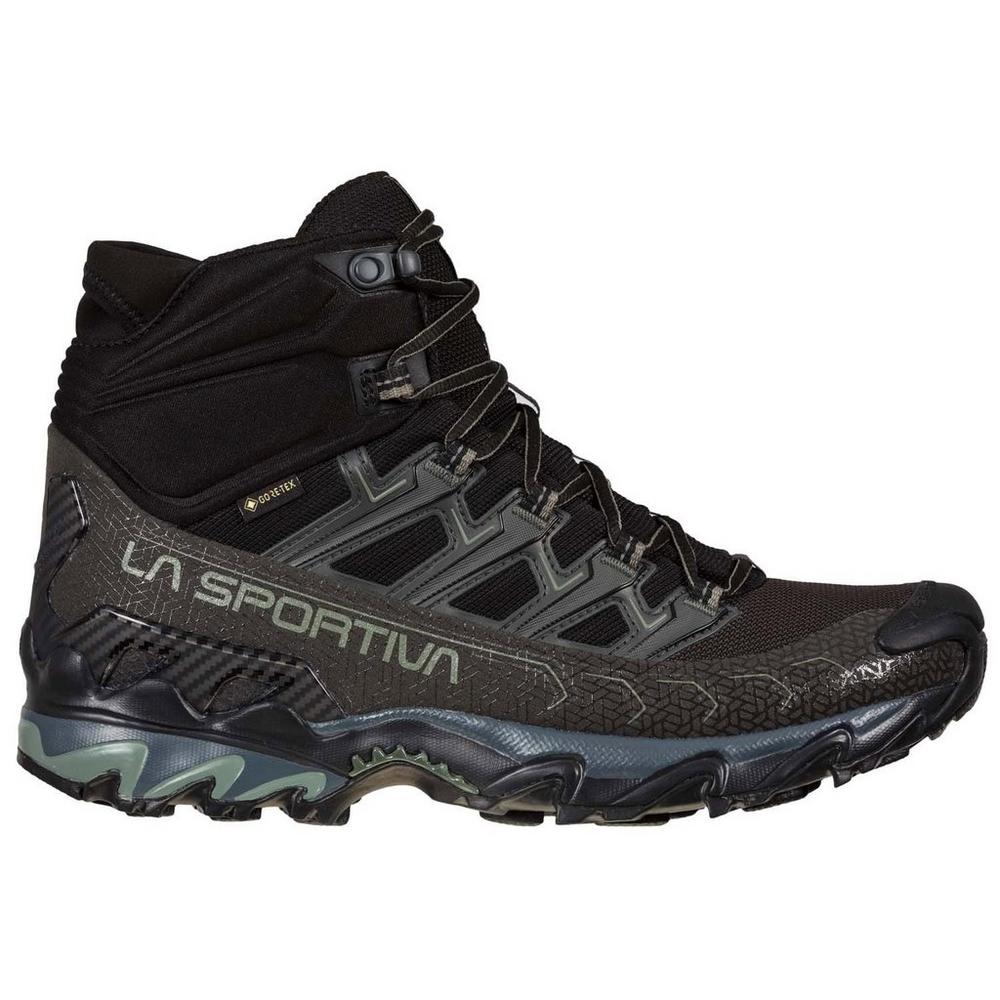 La Sportiva Men's Ultra Raptor II Mid Wide GTX - Black / Clay