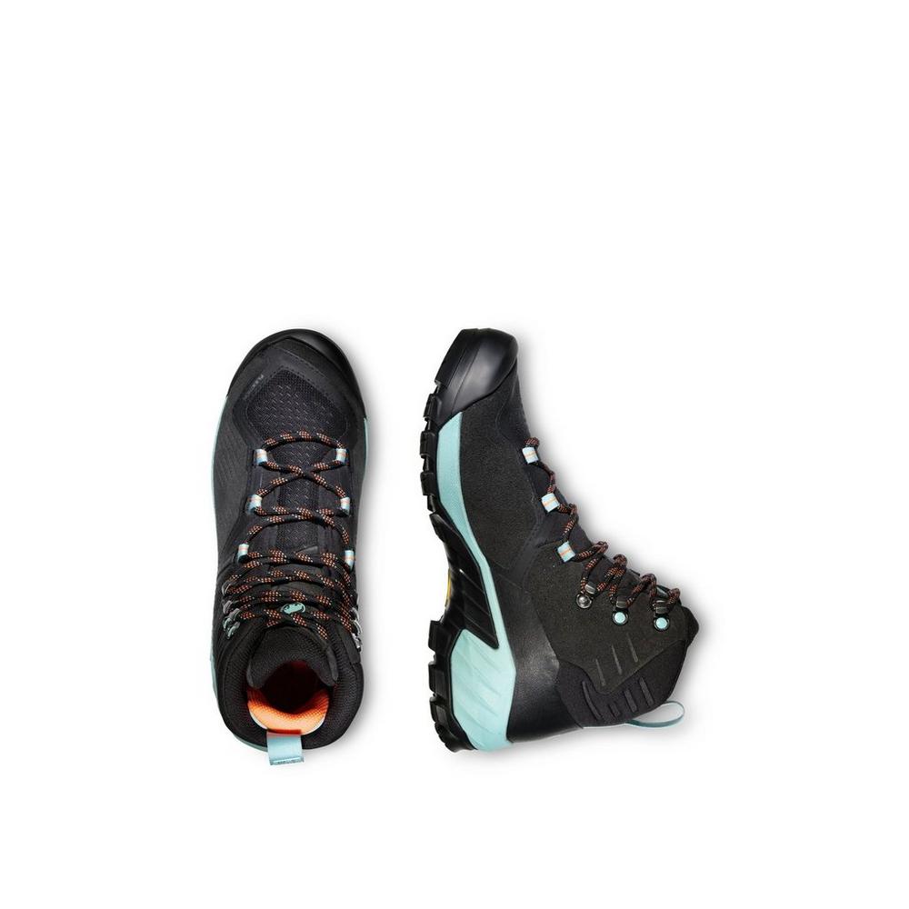 Mammut Women's Sapuen High GORE-TEX - Black Dark Frosty